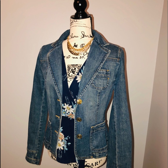Tommy Hilfiger Denim Jacket size 4 - Picture 3 of 6